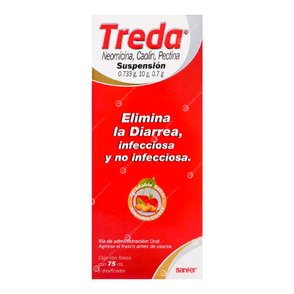Treda 0.733g+10g+0.7g x 75 Frasco