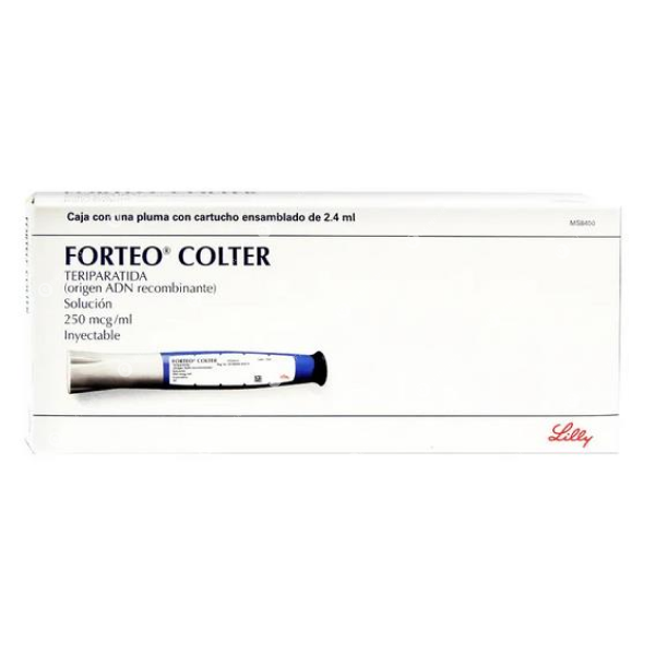 Forteo Colter 250mcg/mL x 2.4 Pluma