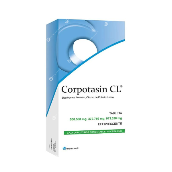 Corpotasin CL 500.560UI+372.750mg+913.020mg x 50 Efervecentes