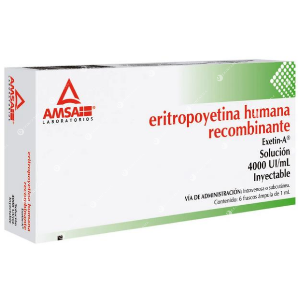 Eritropoyetina Humana 4000 UI/ml x 6 Ámpulas