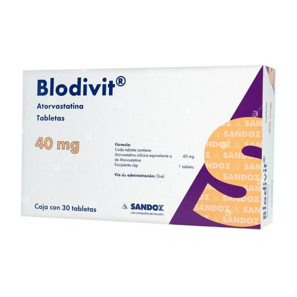Blodivit 40mg x 30 Tabletas